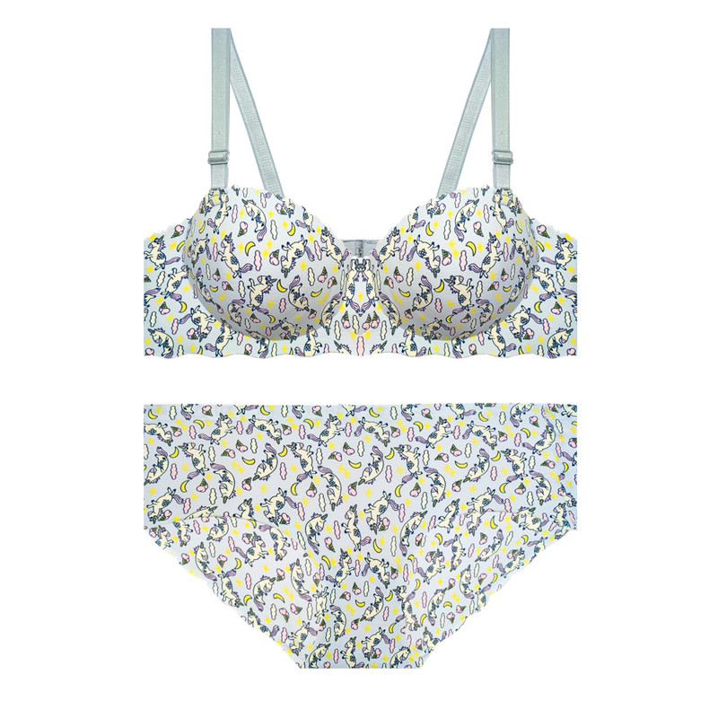 ست شورت و سوتین زنانه مدل سلن نیم جک لیزری کد 3185st