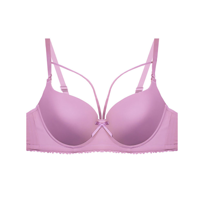 سوتین زنانه مدل دکلته اسفنجی هارنس دار کد 88312ss