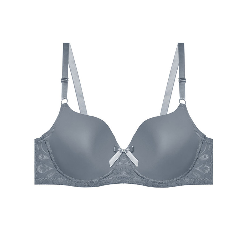 سوتین زنانه مدل اسفنجی طرح گیپور کد 66927s