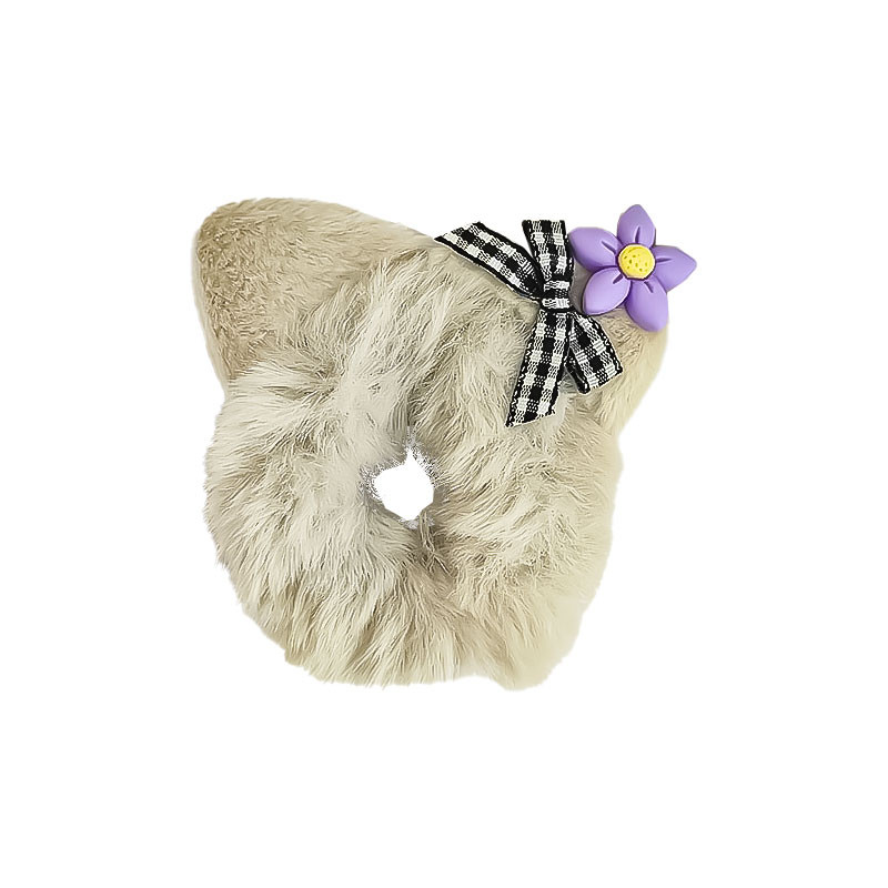 کش مو زنانه مدل پشمالو کد 4051ak