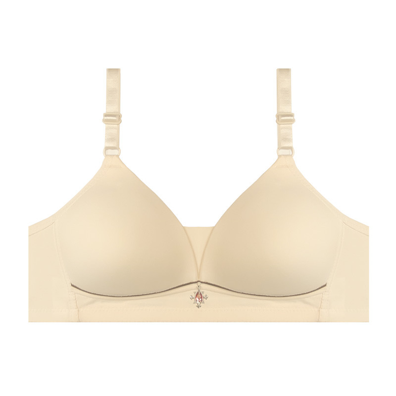 سوتین اسفنجی زنانه آنی لوکس مدل نگین دار کد 55692