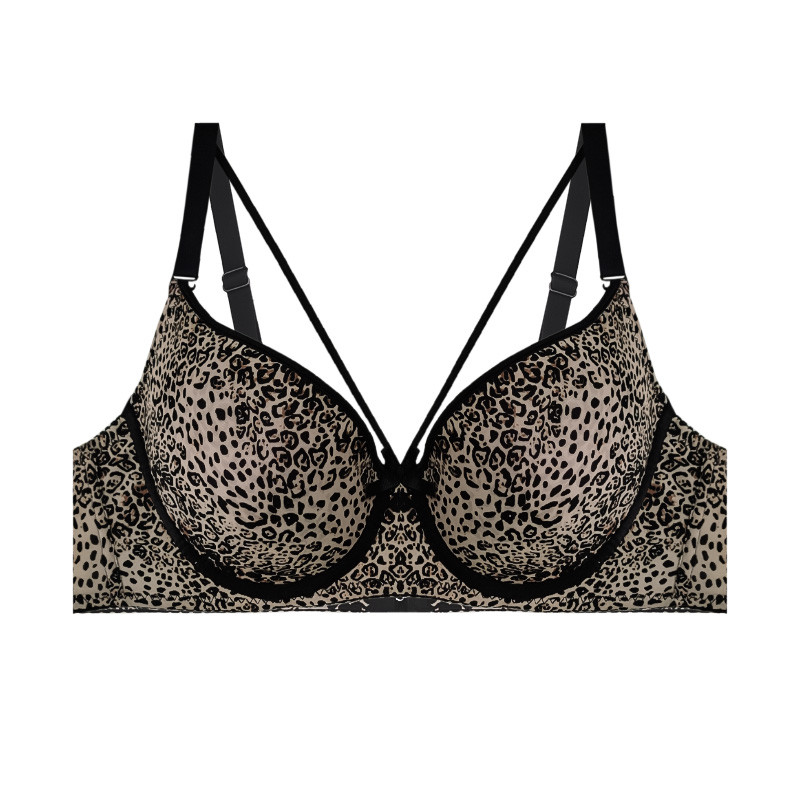 سوتین اسفنجی زنانه آنی لوکس مدل جک پلنگی کد 211031s