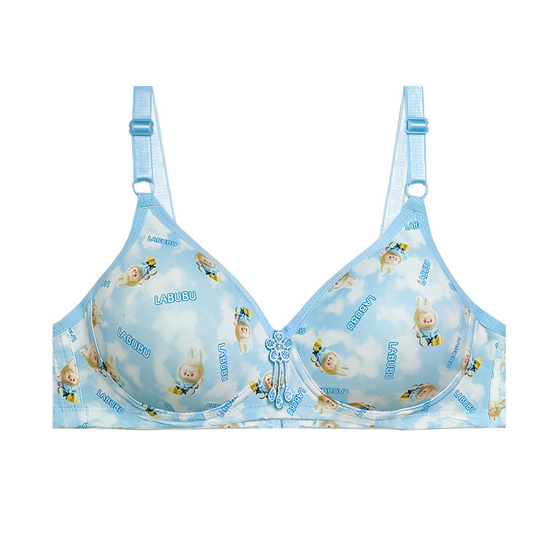 سوتین اسفنجی زنانه آنی لوکس طرح لبوبو کد 30203s