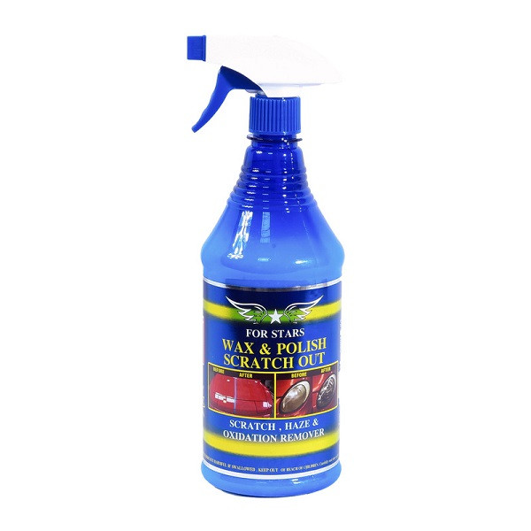 اسپری واکس و پولیش و براق کننده خودرو مدل WAX & POLISH حجم 1 لیتر