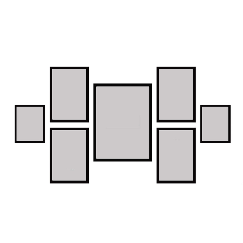 قاب عکس بکلیت مدل 215-143 مجموعه 7 عددی