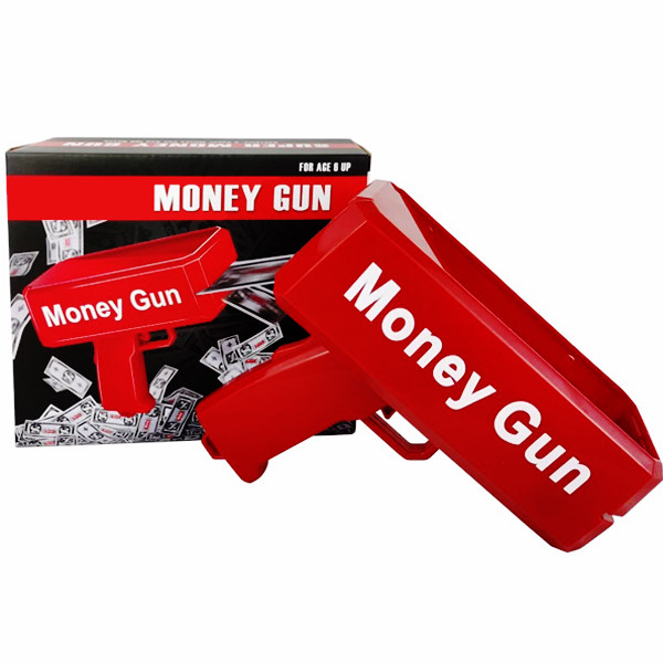 ابزار شوخی مدل تفنگ پول پاش