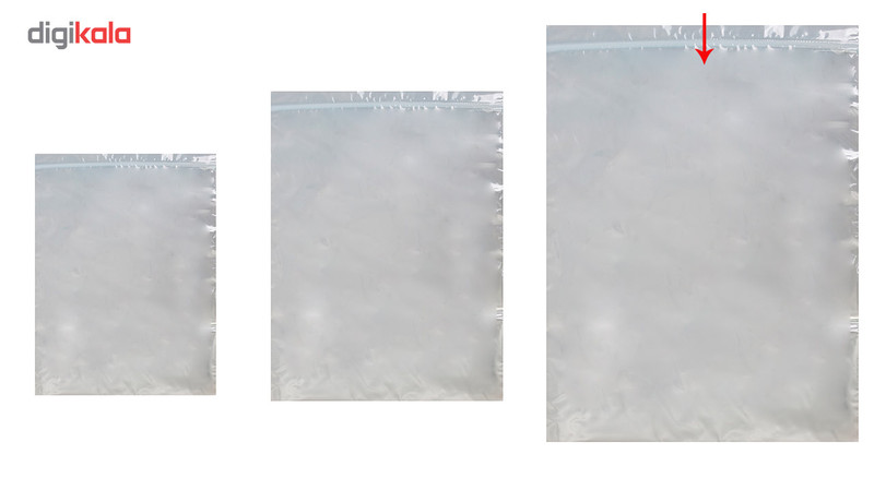 پاکت زیپ دار پنگوئن مدل 003 بسته 54 عددی