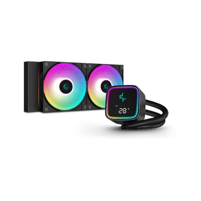 سیستم خنک کننده آبی دیپ کول مدل خنک کننده پردازنده دیپ کول مدل LS520 SE Digital Black