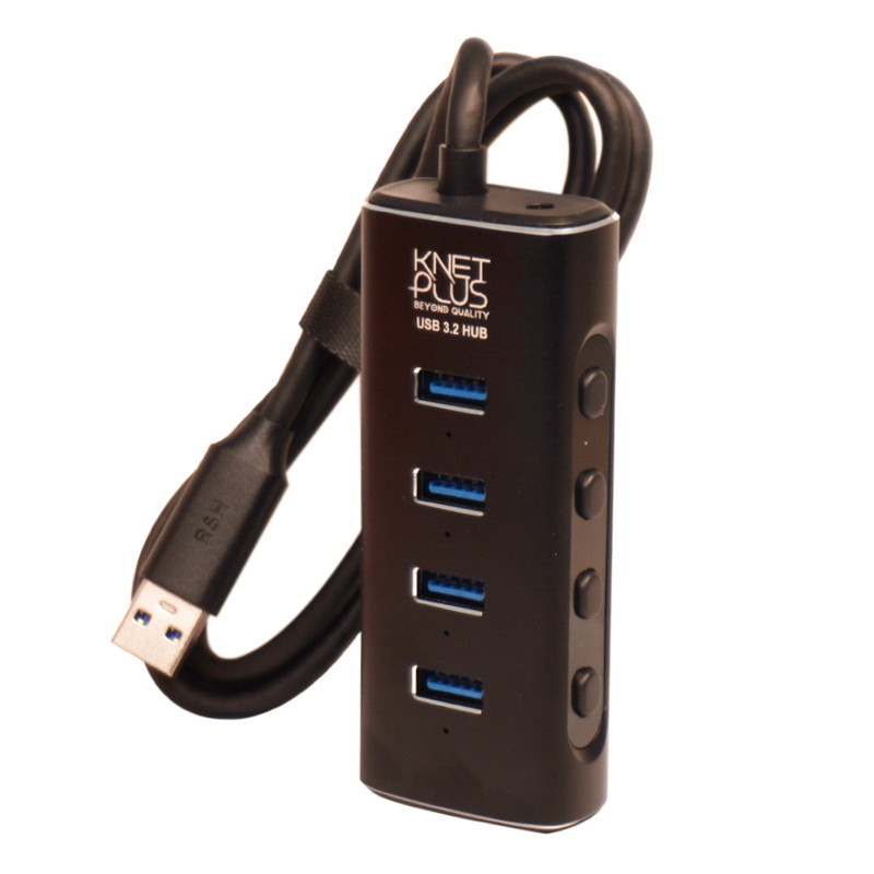 هاب 4 پورت USB 3.1 کی نت پلاس مدل KP-HA34