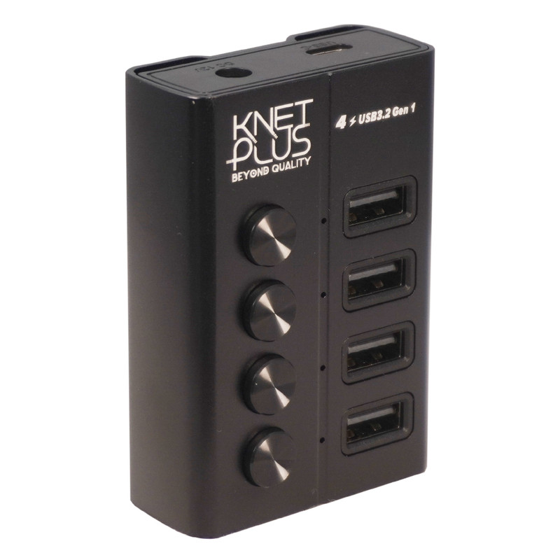 هاب 4 پورت USB 3.2 کی نت پلاس مدل KP-HA14