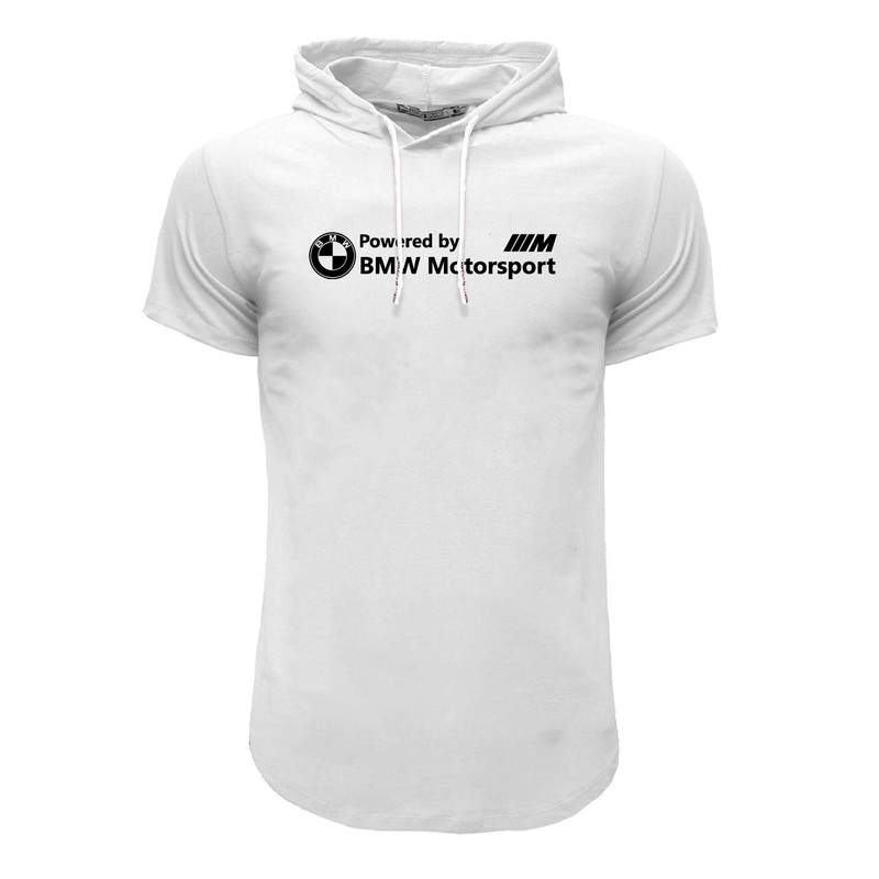 تی شرت کلاه دار آستین کوتاه مردانه کد 6454