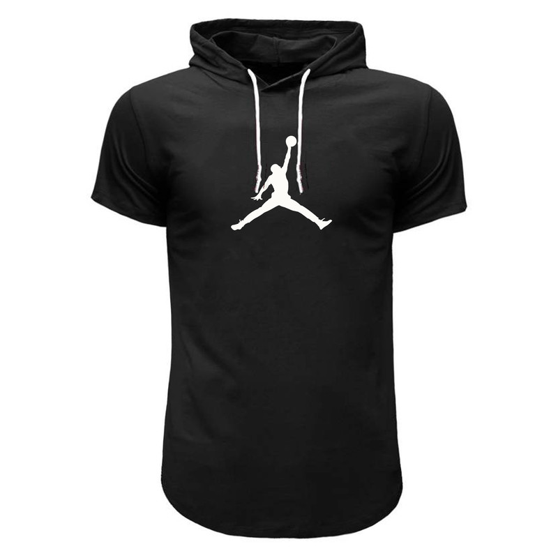 تی شرت کلاه دار مردانه مدل Bl4408