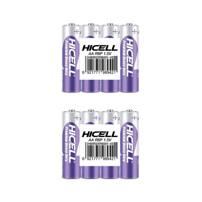 باتری قلمی مدل شیرینک بسته ۸ عددی