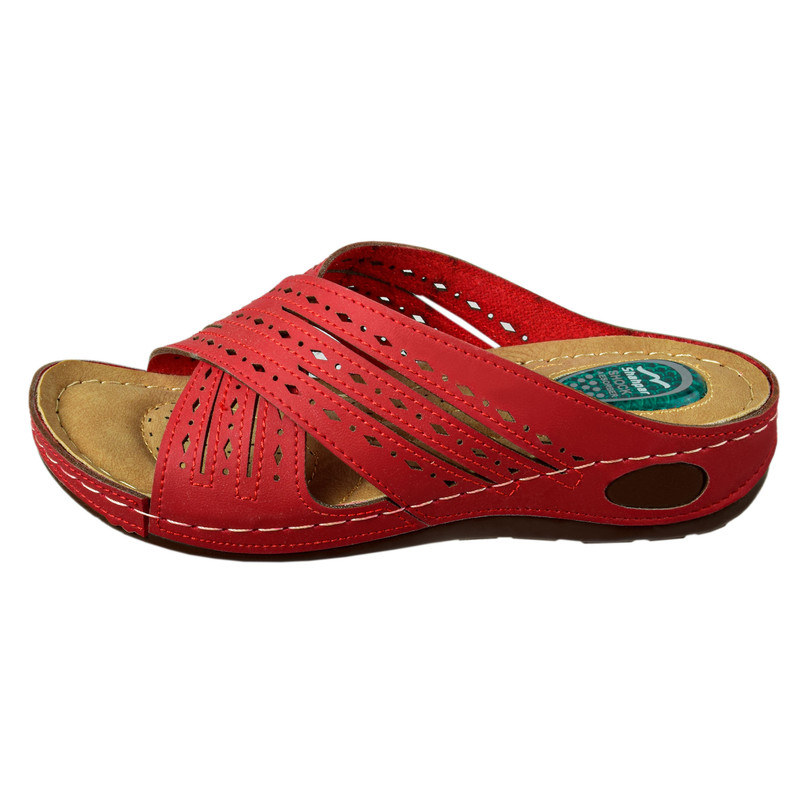 دمپایی زنانه شهپر مدل نرماسول خارپاشنه RD.2019