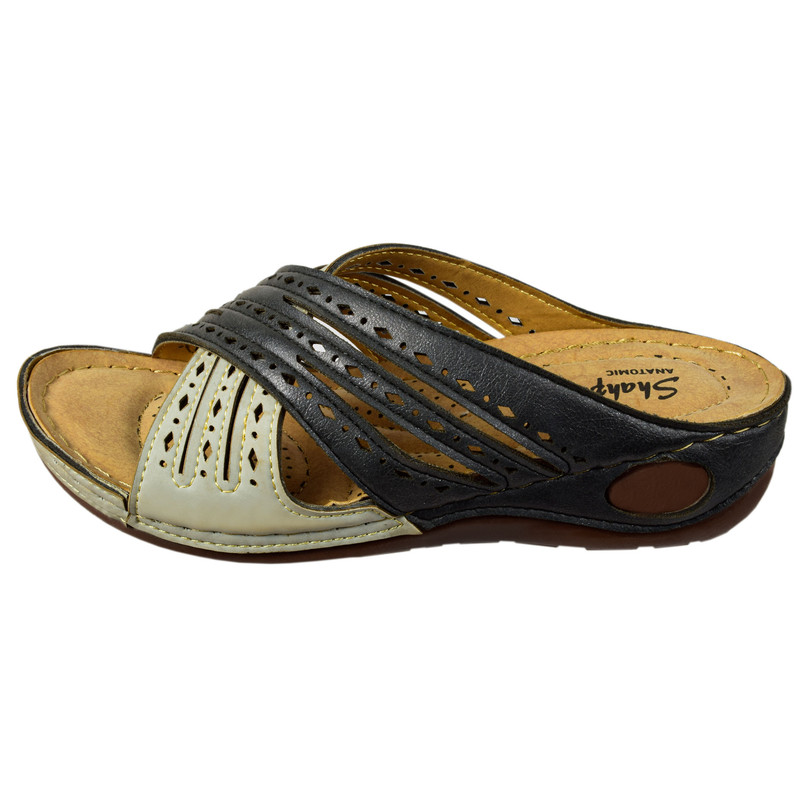 دمپایی زنانه شهپر کد GRY.2019