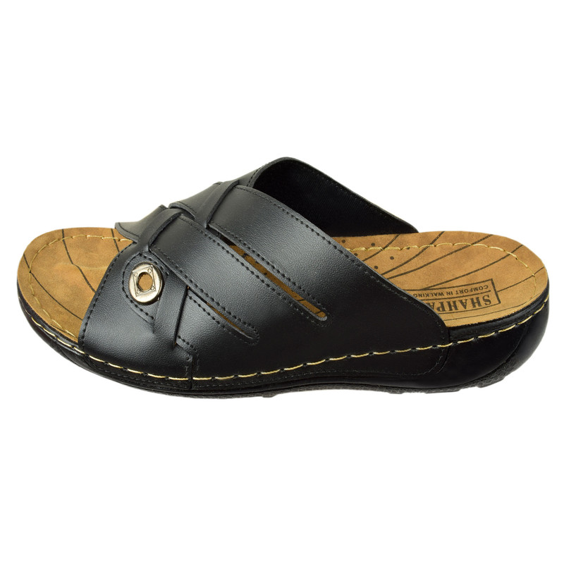 دمپایی مردانه شهپر مدل طبی فیت درایو کد BK.1941