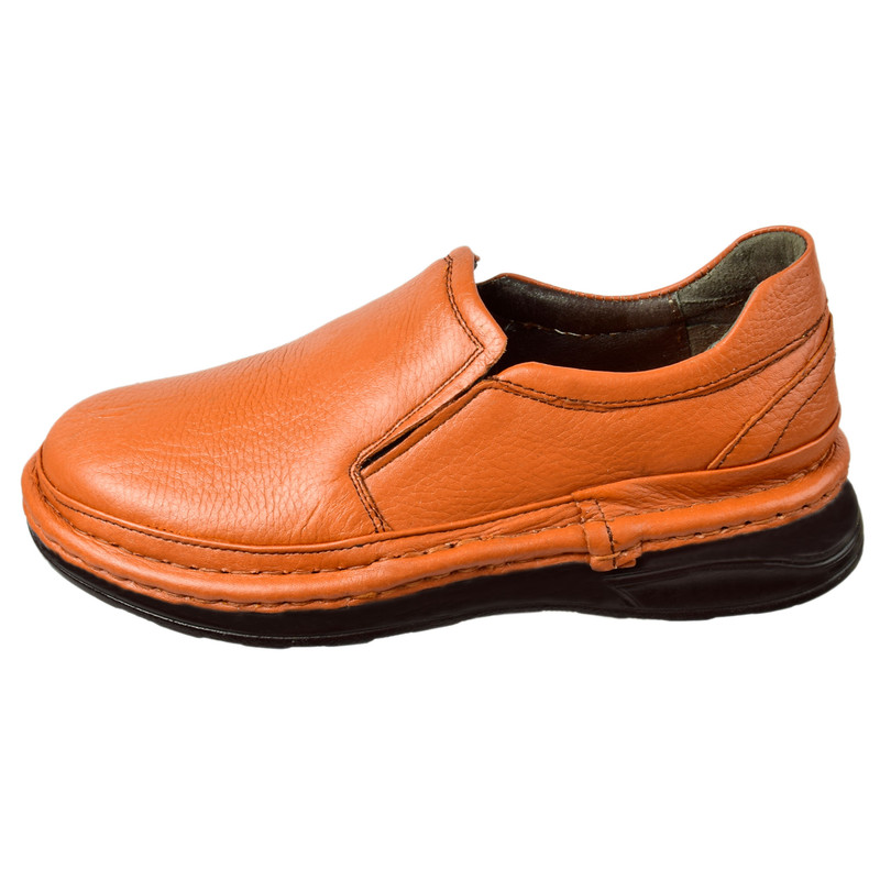 کفش طبی مردانه مدل چرم طبیعی نچرال فیت HN.1952