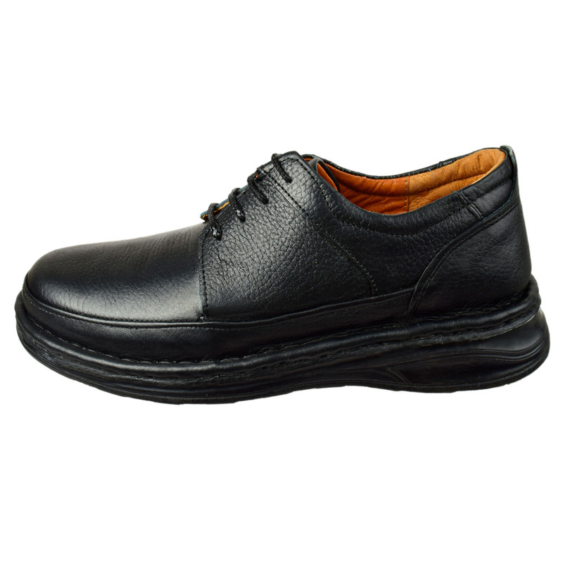 کفش طبی مردانه مدل چرم طبیعی پاور فلکس BK.1951