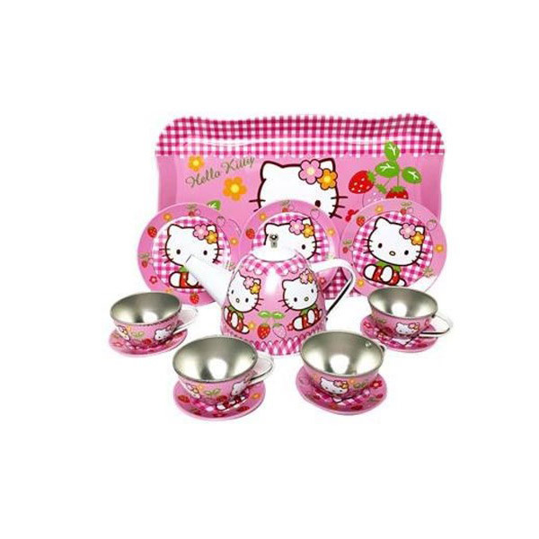 اسباب بازی هلو کیتی مدل ست چای خوری