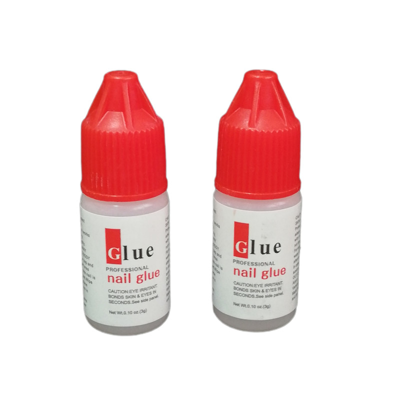چسب ناخن مصنوعی گِلو مدل پروفشنال وزن 3 گرم مجموعه 2 عددی 