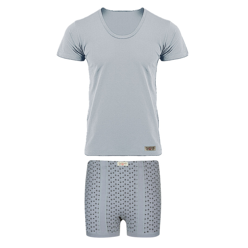 ست شورت و زیرپوش مردانه پنبینه مدل نخ پنبه خالص صادراتی