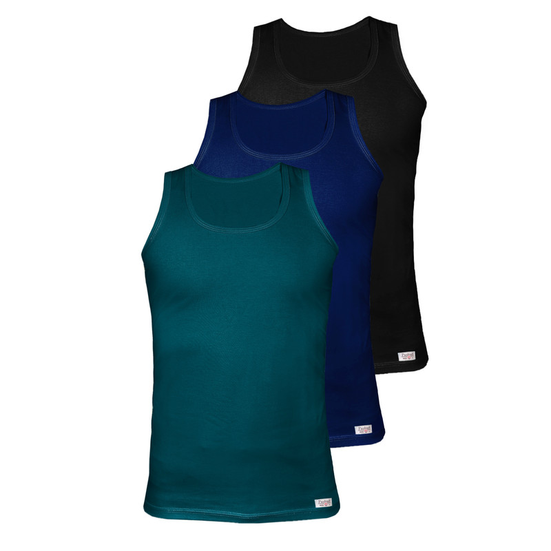 زیرپوش رکابی مردانه پنبینه کد 11095 مجموعه 3 عددی