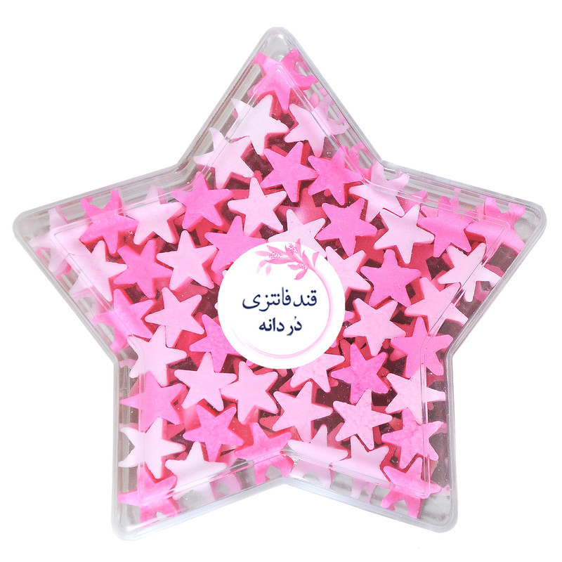 قند وانیلی رنگی در دانه - 180 گرم