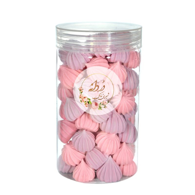 شیرینی مرنگ دردانه طعم تمشک و توت فرنگی - 70 گرم