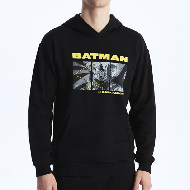 هودی مردانه ال سی وایکیکی مدل پلار بتمن