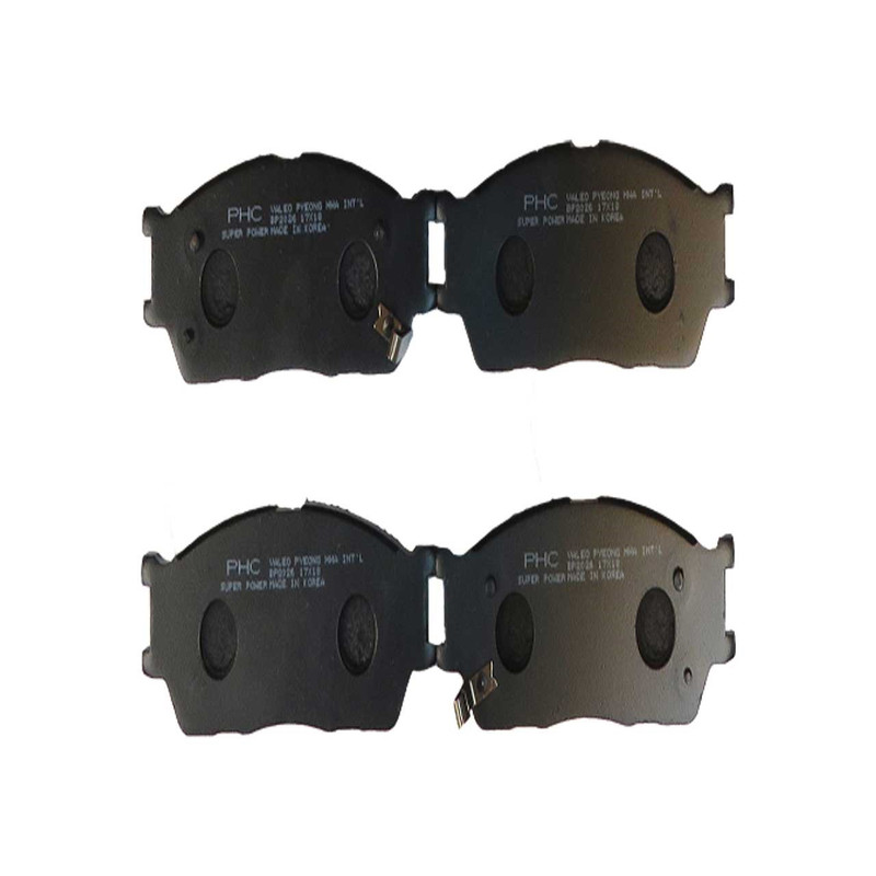 لنت ترمز جلو پی اچ سی والیو مدل BP2026 بسته 4 عددی مناسب برای تیبا