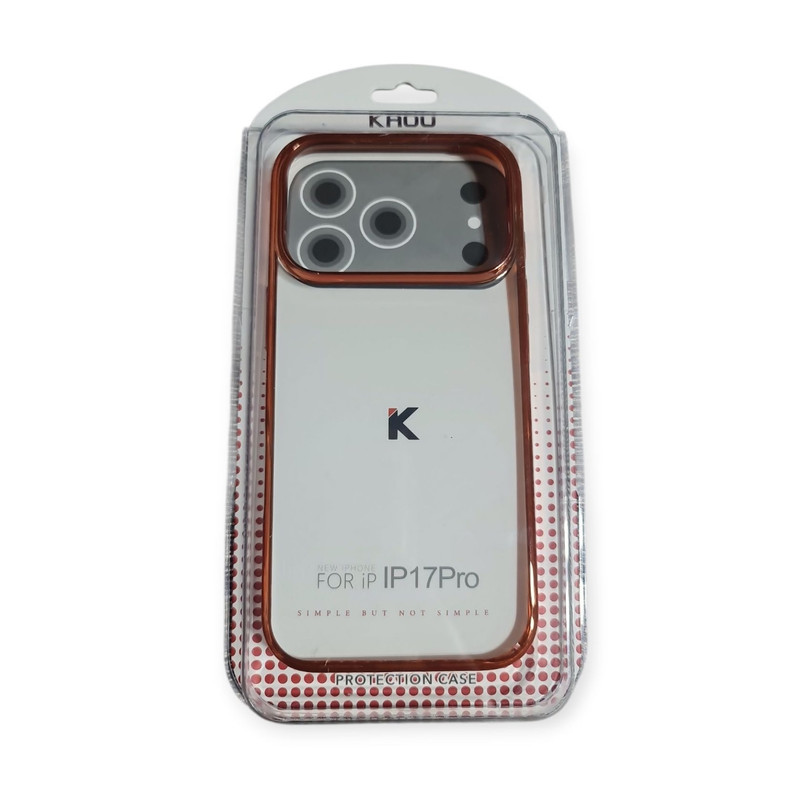 کاور کائو مدل PC کد01 مناسب برای گوشی موبایل اپل iPhone 17 Pro 