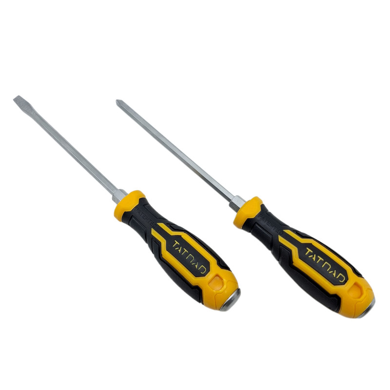 پیچ گوشتی ضربه خور تاتند مدل 12 مجموعه 2 عددی