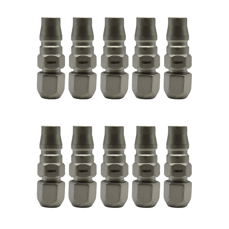 کوپلینگ تانوس مدل مهره ای کد YP-20PP-1/4 مجموعه 10 عددی 