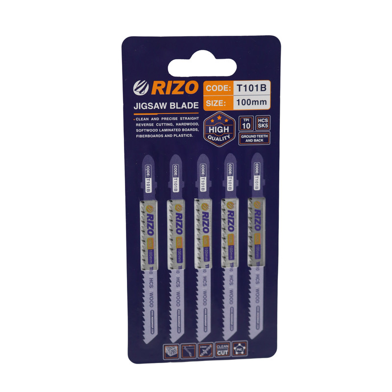 تیغه اره عمودبر ریزو مدل YP-WOOD-T101B/100MM مجموعه 5 عددی 