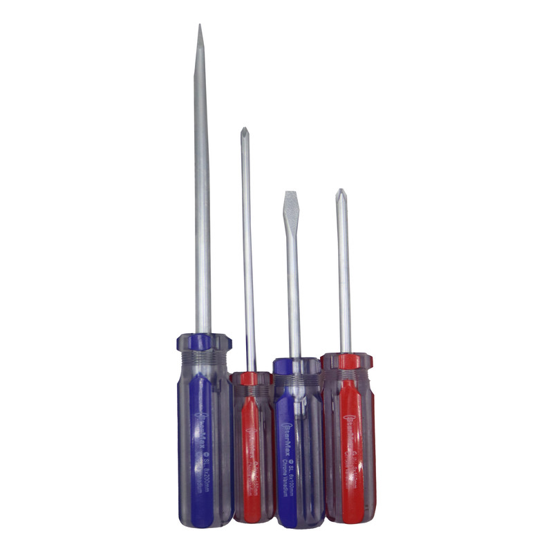 پیچ گوشتی دوسو و چهارسو  استارمکس مدل YP-2SO/4SO مجموعه 4 عددی 