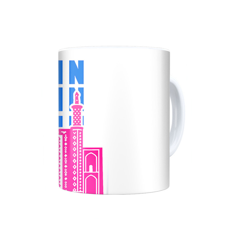 ماگ ترمه طراحان ایده مدل نماد دروازه درب کوشک قزوین کد map0101