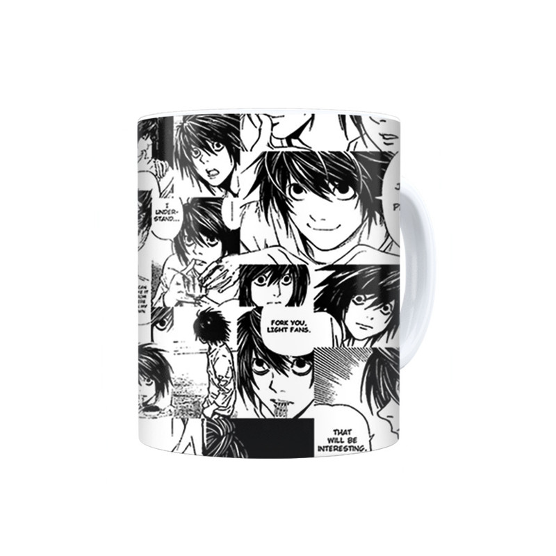 ماگ ترمه طراحان ایده مدل طرح دث نوت Death note کد strm0347