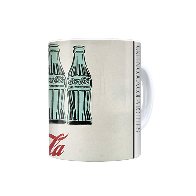 ماگ ترمه طراحان ایده مدل بطری های سبز کوکا کولا از وارهول کد art0837