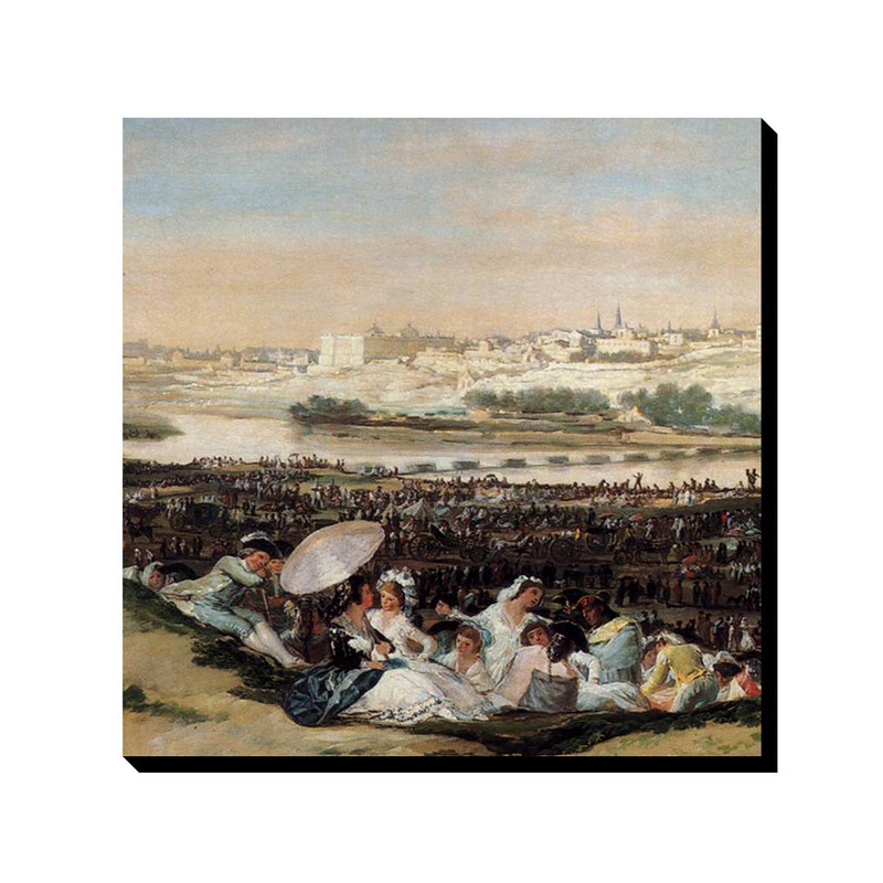 تابلو ترمه طراحان ایده طرح چمن زار سان ایسیدرو از گویا کد art0293