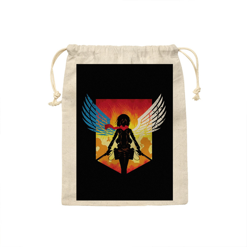 کیسه نان و سبزی ترمه طراحان ایده طرح اَتک آن تایتان Attack on Titan کد strm0363 - M