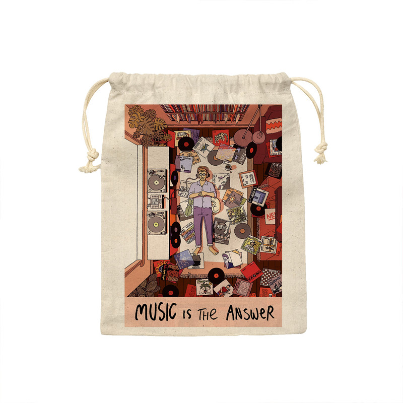 کیسه نان و سبزی ترمه طراحان ایده مدل بسرموسیقی دوست کد job0040 - S