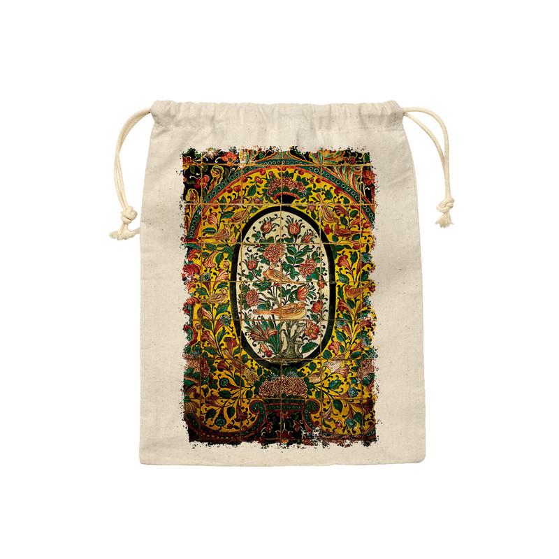 نظم دهنده ترمه طراحان ایده مدل کیسه بنددار مرغ های مینیاتوری کد trm522 - L