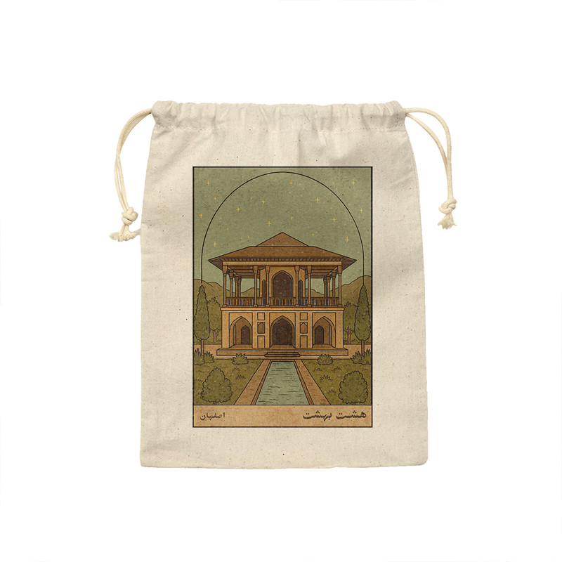 نظم دهنده ترمه طراحان ایده مدل کارت هشت بهشت اصفهان کد map1506 - L