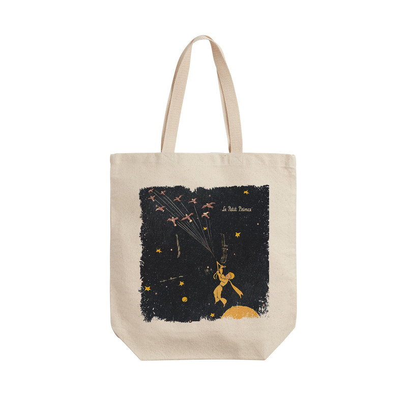 ساک خرید ترمه طراحان ایده مدل پرواز شازده کوچولو کد cfp2030 - L