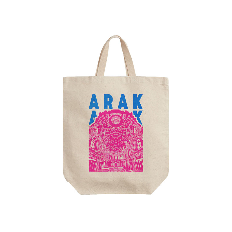 ساک خرید ترمه طراحان ایده مدل نماد بازار تاریخی اراک کد map0095 - S