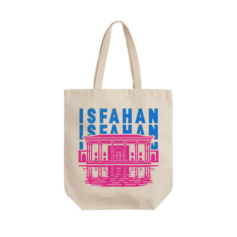 ساک خرید ترمه طراحان ایده مدل نماد عالی قاپو اصفهان کد map0050 - L