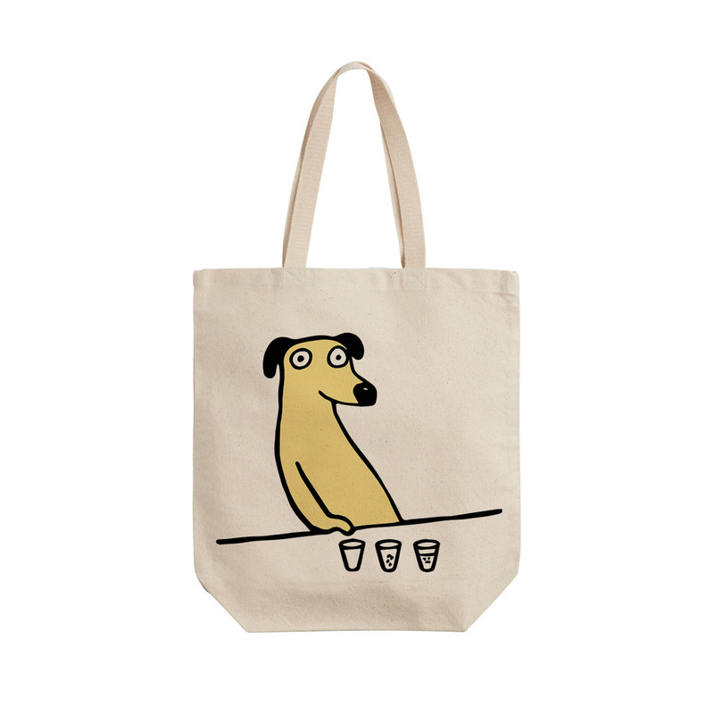 ساک خرید ترمه طراحان ایده مدل سگ کد cfp1350 - L