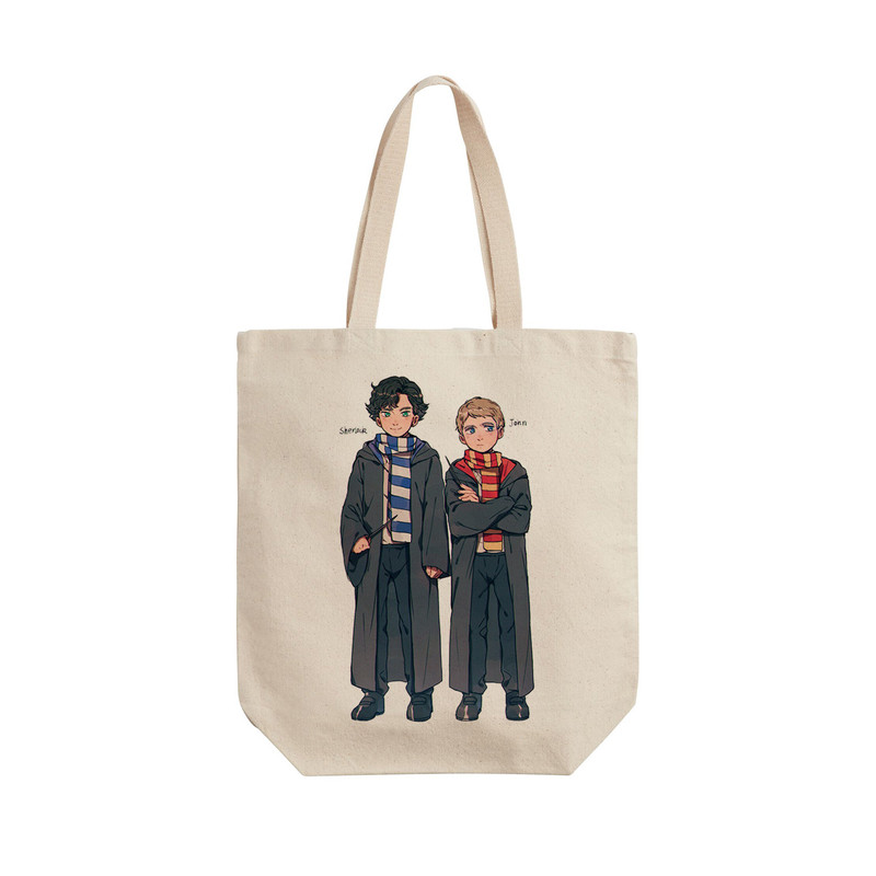 ساک خرید ترمه طراحان ایده مدل شرلوک هلمز و همکار قهرمان کد cfp1596 - L