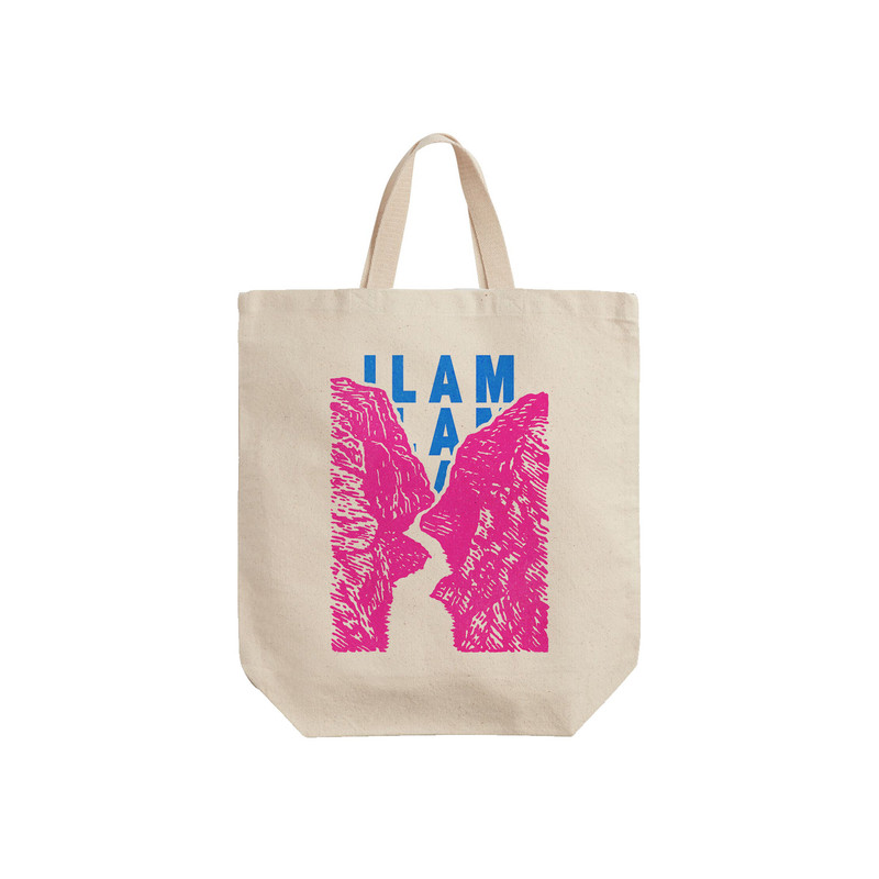 ساک خرید ترمه طراحان ایده مدل نماد تنگه کافرین ایلام کد map0047 - S