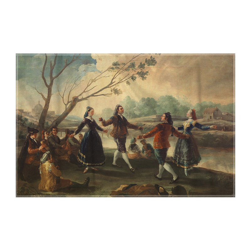 کاغذ کادو ترمه طراحان ایده مدل رقص در ساحل مانزانارس از گویا کد art0303 